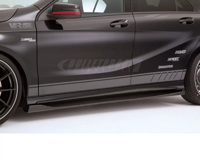 Varis Carbon Fiber Side Diffuser Left and Right Set Mercedes Benz A45 AMG Wagon 13-18 - VAM-4507