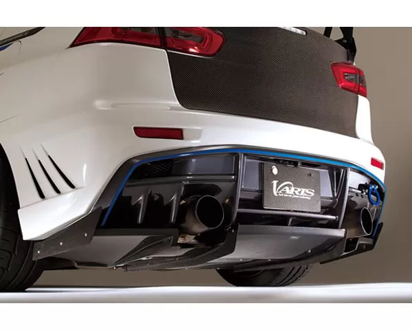 Varis Full Rear Carbon Diffuser for Varis Full Rear Carbon Bumper Mitsubishi EVO X CZ4A 08-15 - VAMI-205