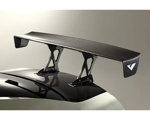 Varis Carbon GT Wing Euro Edition Center Mount for Stock Trunk with Reinforcement Plate | Nissan GTR R35 2009-2021 - VANI-084
