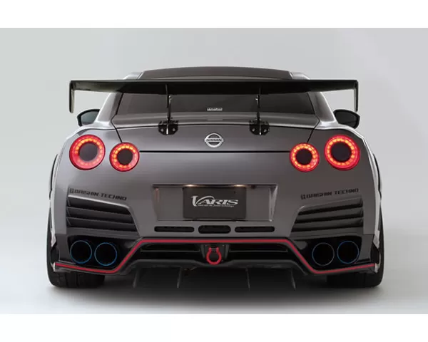Varis All Carbon GT Wing Euro Edition Center Mount for Varis Trunk with Reinforcement Plate | Nissan GTR R35 2009-2021 - VANI-087