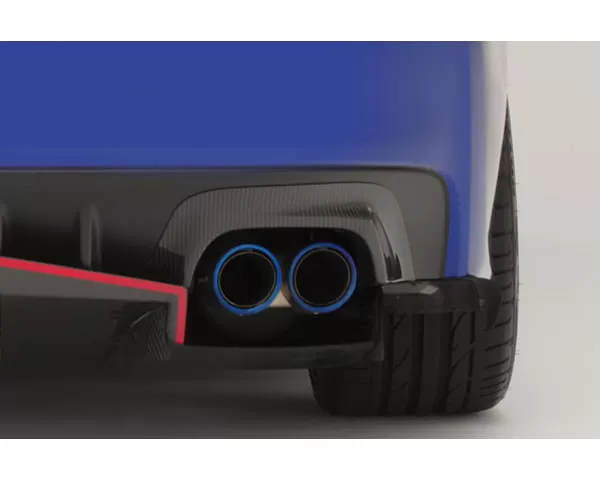 Varis Carbon Exhaust Heat Shields Subaru STi VAB 2015-2021 - VASU-172