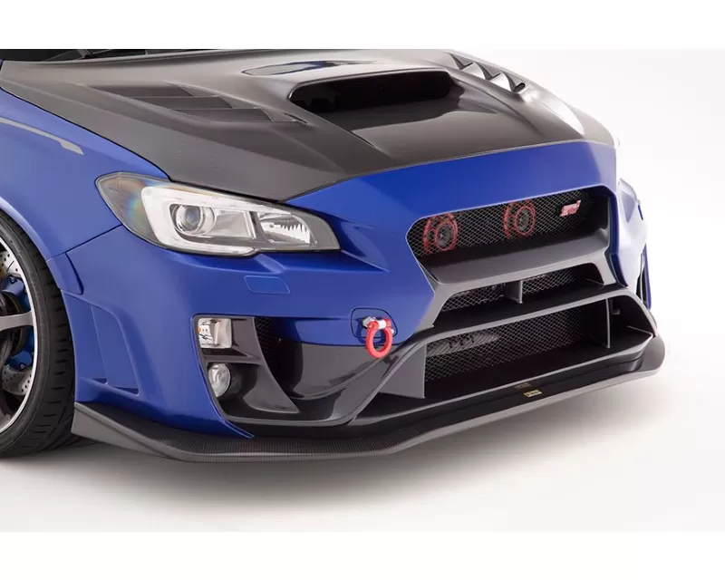 Varis Arising-II Front Bumper w/ Carbon Under Lip Subaru WRX | STI VAB 2015-2021 - VASU-194