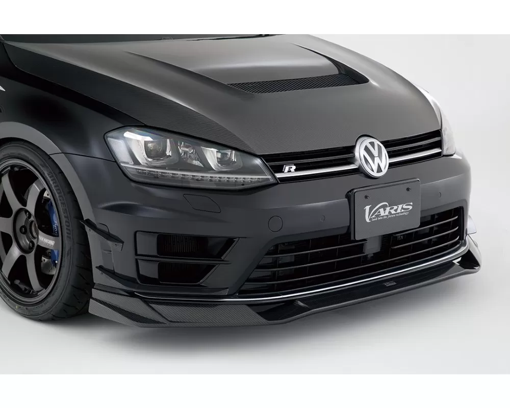 Varis Carbon Front Spoiler Volkswagen Golf R MK7 2015-2016 - VAW-001C