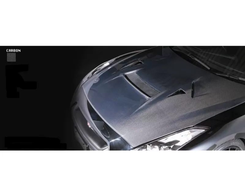 Varis Carbon Cooling Bonnet Nissan GT-R R35 2009-2019 - VBNI-111
