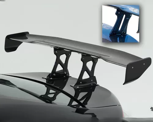 Varis All Carbon GT Wing for Street | 1600mm | 230mm | Standard A Type Mitsubishi EVO X 08-15 - VGW01-160SA-AC