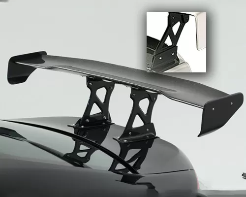 Varis Carbon GT Wing for Street | 1600mm | 225mm | Standard B2 Type Mitsubishi EVO X 08-15 - VGW01-160SB2-C
