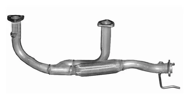 Exhaust/Tail Pipes; Exhaust Pipe Mazda 626 Front 1999-2000 2.5L V6 - MZ17001