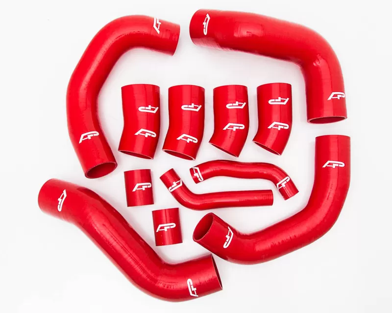 Agency Power 12pc Red Silicone Boost Hose Kit Nissan GT-R R35 2009-2021 CLEARANCE - AP-GTR-109-RD