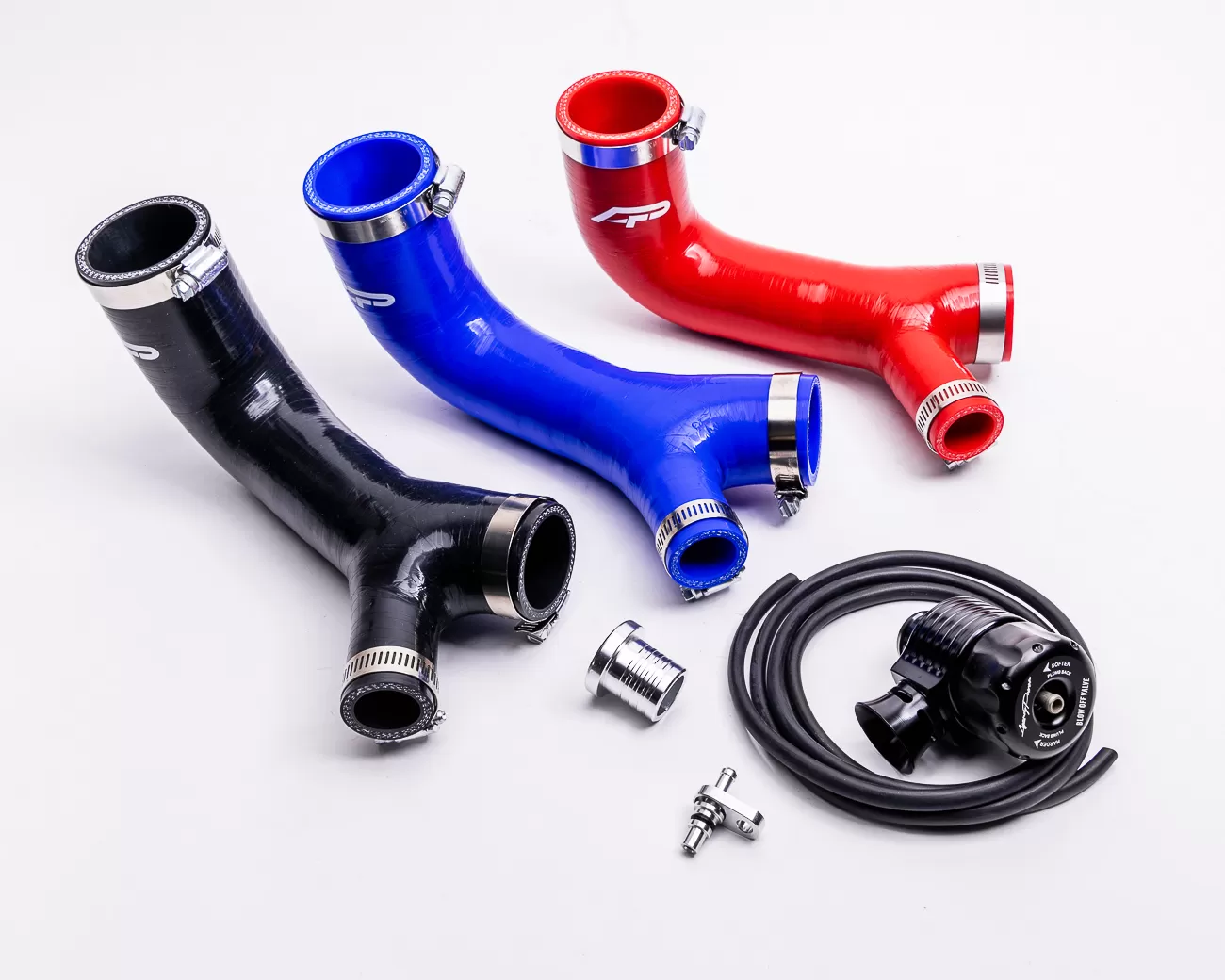 Agency Power Adjustable Blow Off Valve with Silicone Hose Kit Can-Am Maverick X3 Turbo - AP-BRP-X3-150