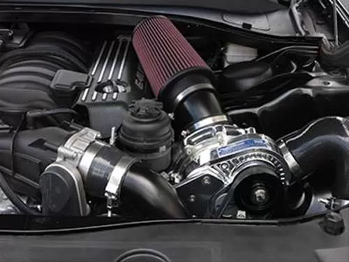ProCharger High Output Intercooled System w/ P-1SC-1 Dodge Charger HEMI 6.4 2012-2021 - 1DI314-SCI