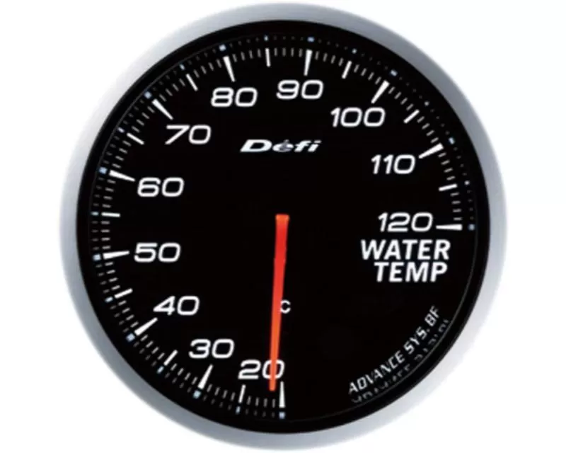 Defi Advance BF 60 Water Temperature Gauge White - DF10501