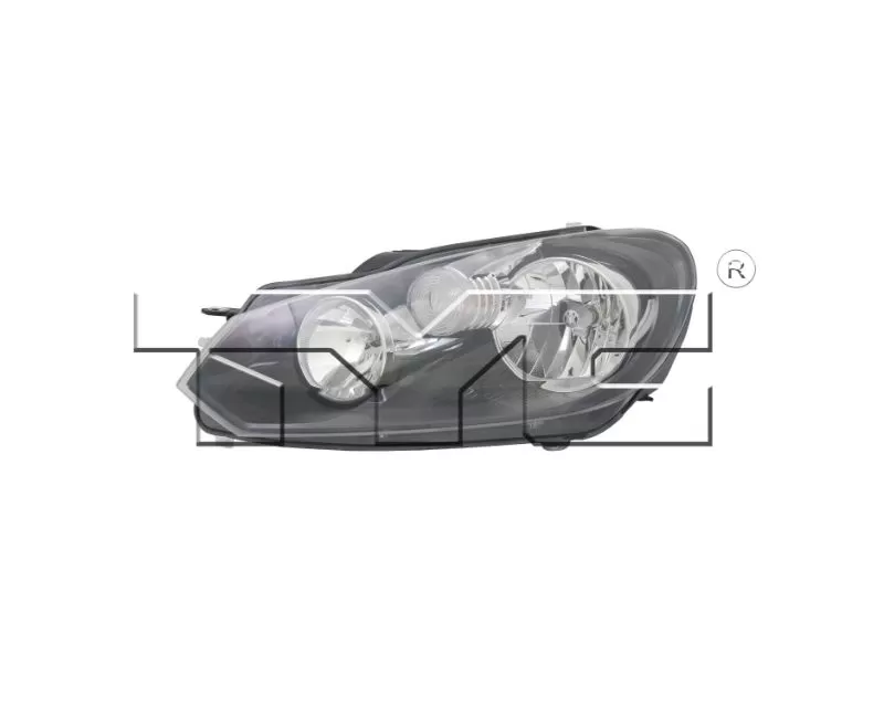 TYC Headlight Volkswagen GTI | Golf | Jetta 2010-2014 - 20-12686-00