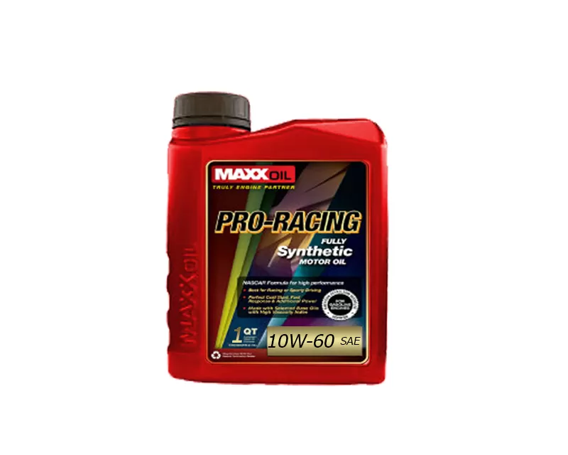 Maxx Oil Pro-Racing Fully Synthetic 10W-60 1 Quart - Maxx-PR_10W-60_1Q