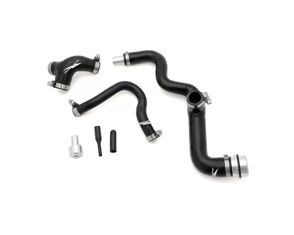 034 Motorsport Breather Hose Kit, Late-AMB Audi A4 1.8T, Reinforced Silicone - 034-101-3003