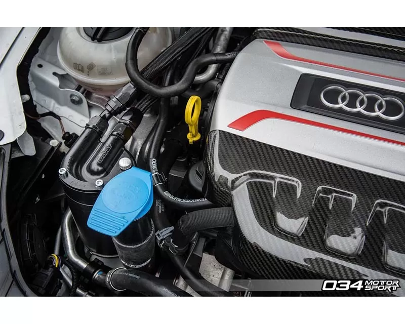 034 Motorsports Billet Catch Can Kit Audi S3 | Volkswagen Golf R 2012-2019 - 034-101-1008