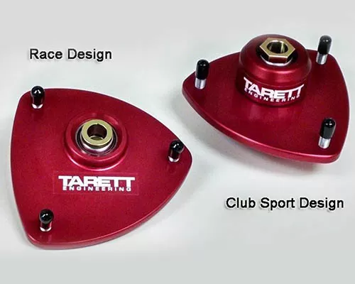 Tarett Engineering Front Monoball Camber Plate Pair Club Sport Design Porsche 991 Targa 14-16 - 991FSMT-CS