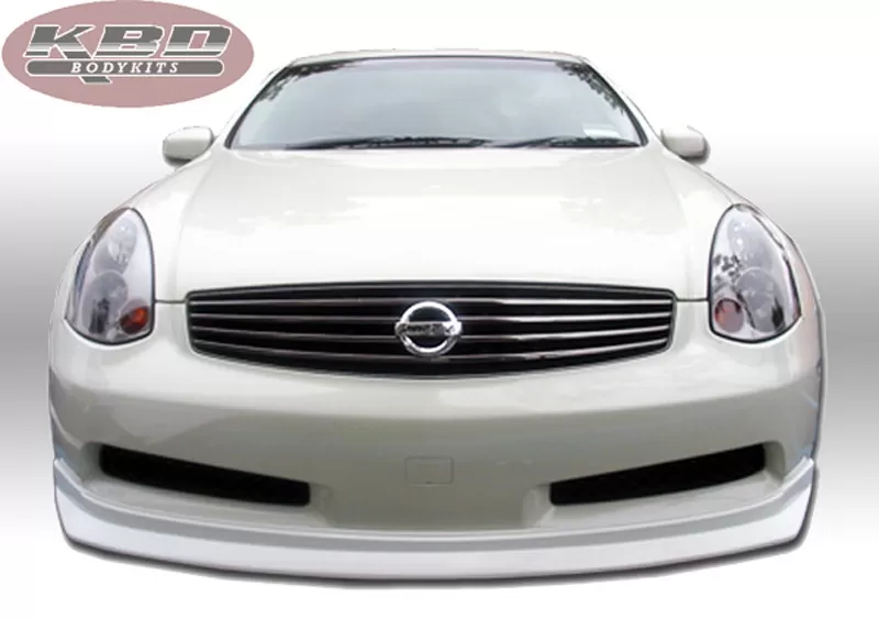 KBD Bodykits IL Spec Style 1 Piece Front Lip Infiniti G35 Coupe 2DR Coupe 03-05 - 37-2085
