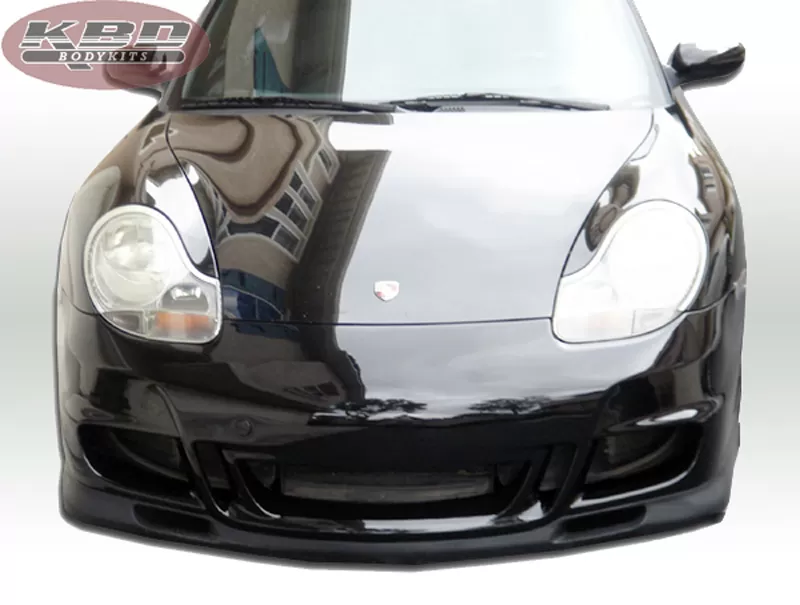 KBD Bodykits GT3 Look Style 1 Piece Front Bumper and Lip Porsche 986 Boxster 97-04 - 37-2298