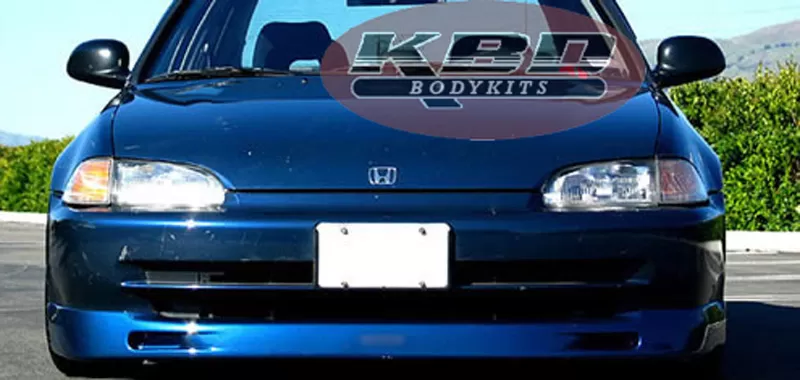KBD Bodykits MU Spec Style 1 Piece Front Lip Honda Civic 4DR 92-95 - 37-2206