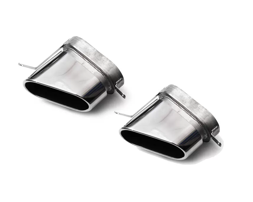 Eisenmann Stainless 2x175x85mm Oval Tips Set for A1228.00000 Audi R8 4.2L 06-12 - 90200076