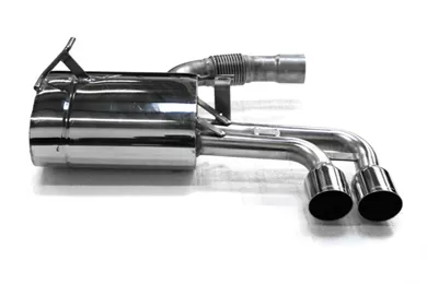Eisenmann Stainless Axleback Exhaust 2x76mm Center Tips Mini Cooper S R53 04-06 - B5402.00760