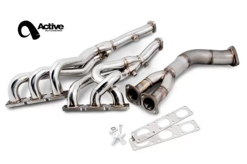 Active Autowerke Exhaust Header Set w/ Y-Pipe BMW E36 325 | 328 | M3 1992+ - 11-006