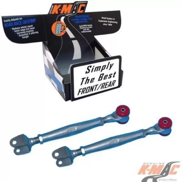 K-Mac Rear Camber Adjustable Trailing Arm Turnbuckle Kit BMW 3 | X3 | Z4 Series - 192526L