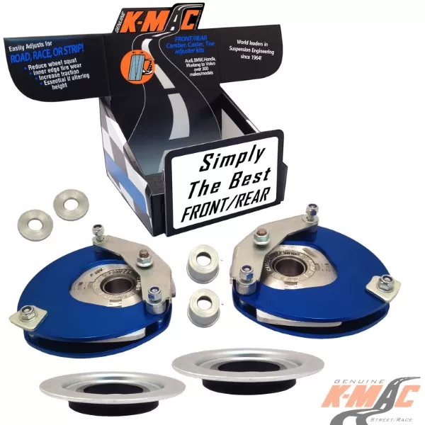 K-Mac Stage 3 Full Race Front Camber & Caster Strut Mount Kit BMW 2 Series F45/F46 | X1 Series F48  14-19 - 195316-3N