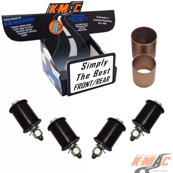 K-Mac Front Camber & Caster Adjustable Bushing Kit Mercedes Vito W639 11-18 - 505216K