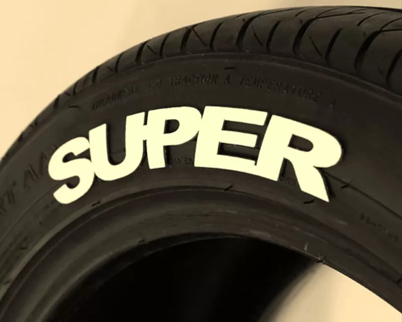 Tred Wear Super Muscle Tredz Tire Letter Kit - TRW-16165