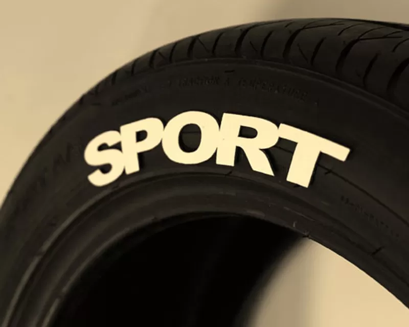 Tred Wear Sport Muscle Tredz Tire Letter Kit - TRW-16171
