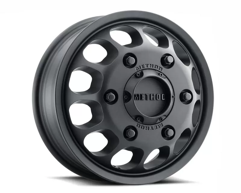 Method MR901 Spinter Dually Front Matte Black Wheel 16x6.5 6x205 117mm - MR901655925117
