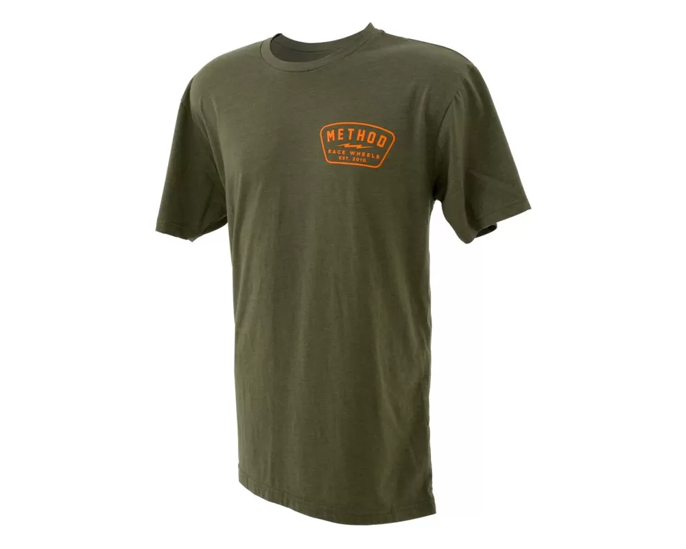Method Bolt T-Shirt - Military Green Small - AP-T1608