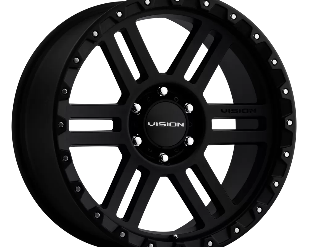 Vision Wheels Manx 2 Wheel 18x9 6x139.7 12mm Satin Black - 354-8983SB12