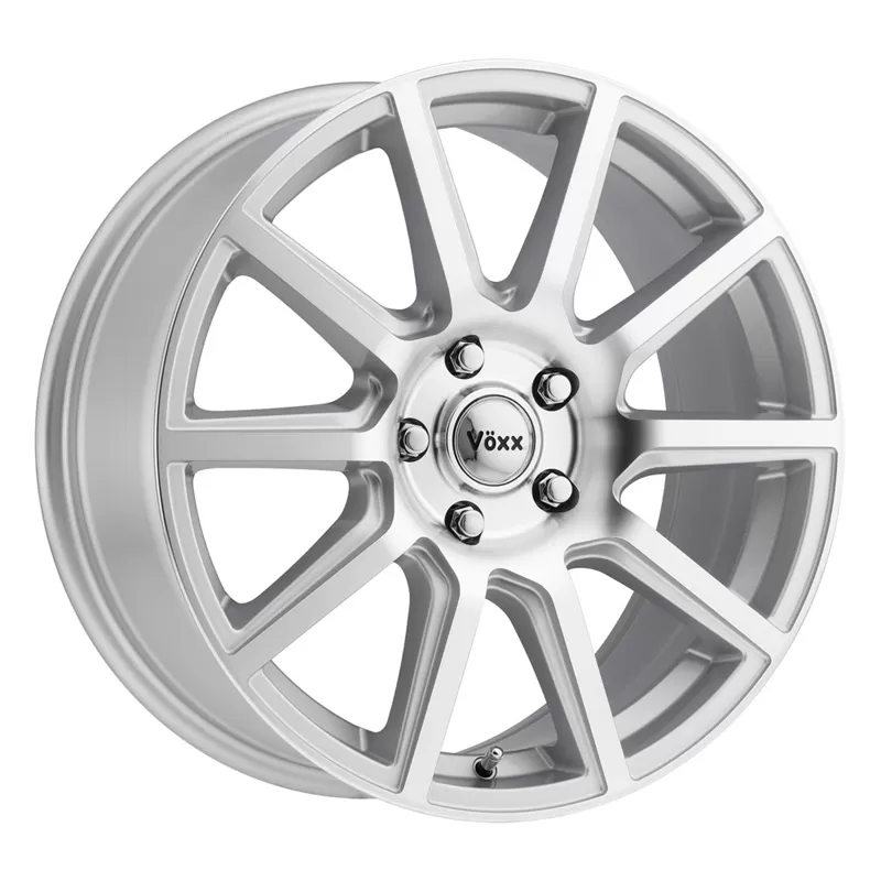 Voxx Mille Silver Machined Face Wheel 17x7.5 5x100.00/114.30 40 - MLE 775-5001-40 SMF