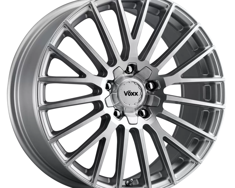 Voxx Wheels Capo Wheel 17x7.5 5x108 38mm Silver Machined Face - CPO 775-5008-38 SMF