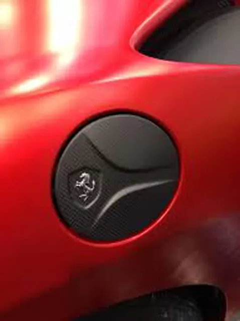 1016 Industries OEM Gas Cap Ferrari Forged Carbon 488 GTB 2015-2020 - 1016.481.11