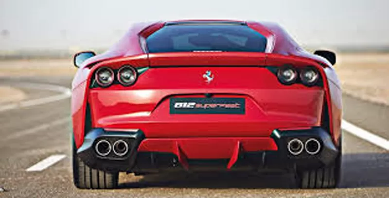 1016 Industries Rear Diffuser 3 Pieces Forged Carbon Ferrari 812 Superfast 2018-2021 - 1016.811.03