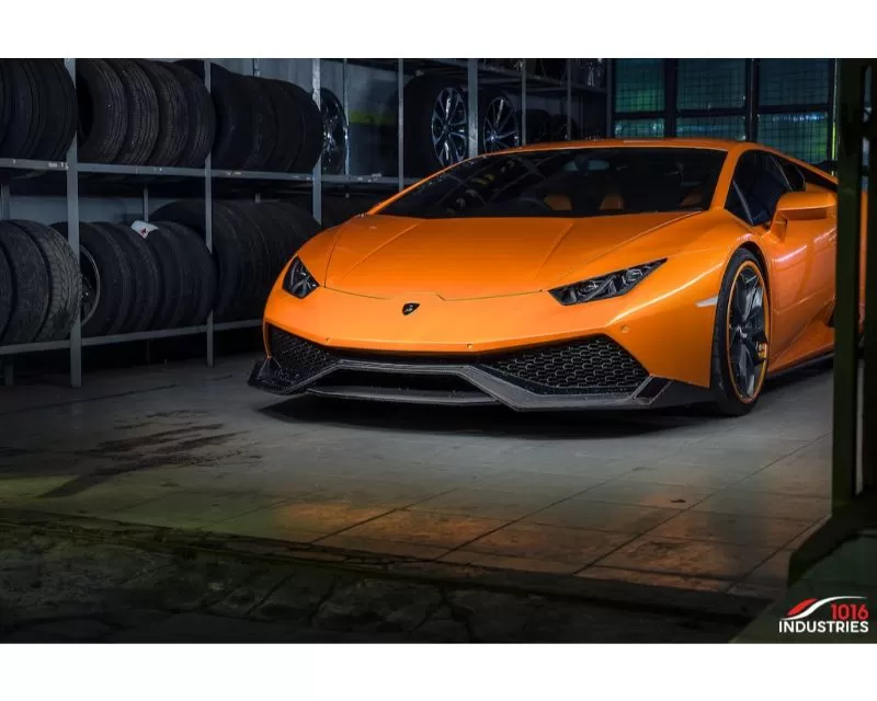 1016 Industries Renato Wing Base Forged Carbon Lamborghini Hurucan LP610-4 2015-2019 - 1016.611.11