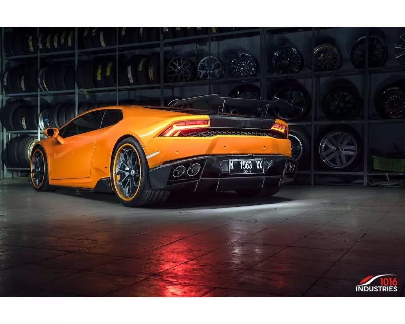 1016 Industries FRP Rear Diffuser Lamborghini Hurucan LP610-4 2015-2019 - 1016.612.17