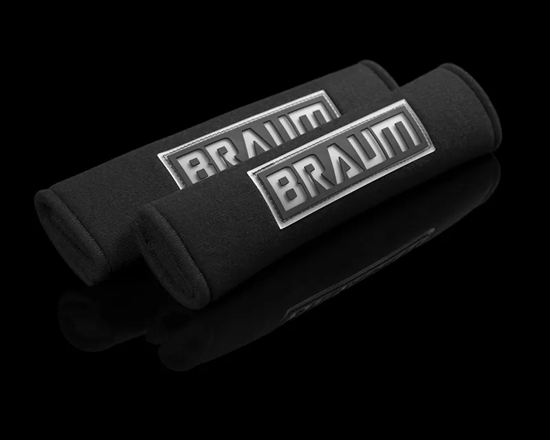 Braum Racing Black 2" Shoulder Pads - BRHP-2BLK