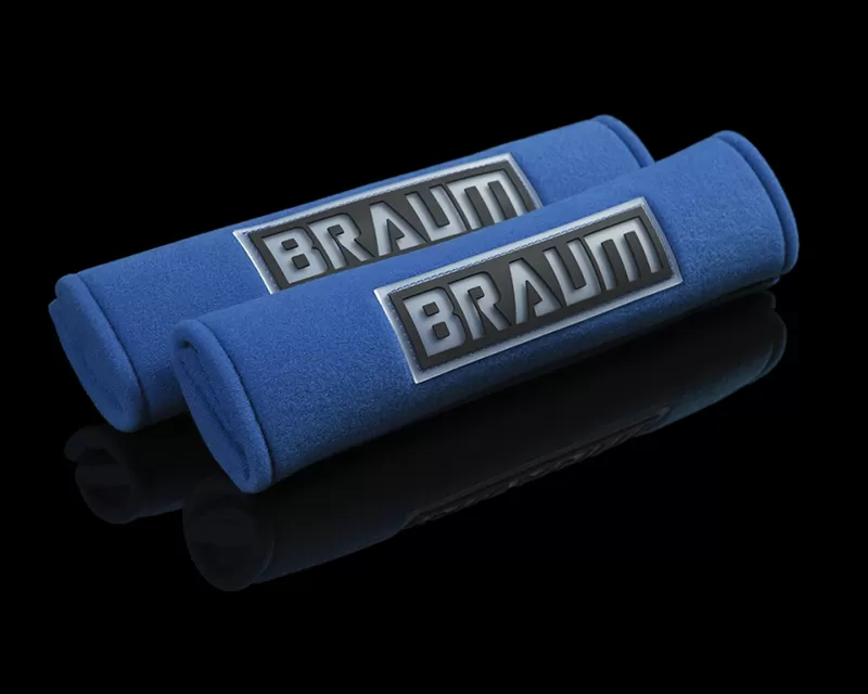 Braum Racing Blue 2" Shoulder Pads - BRHP-2BLU