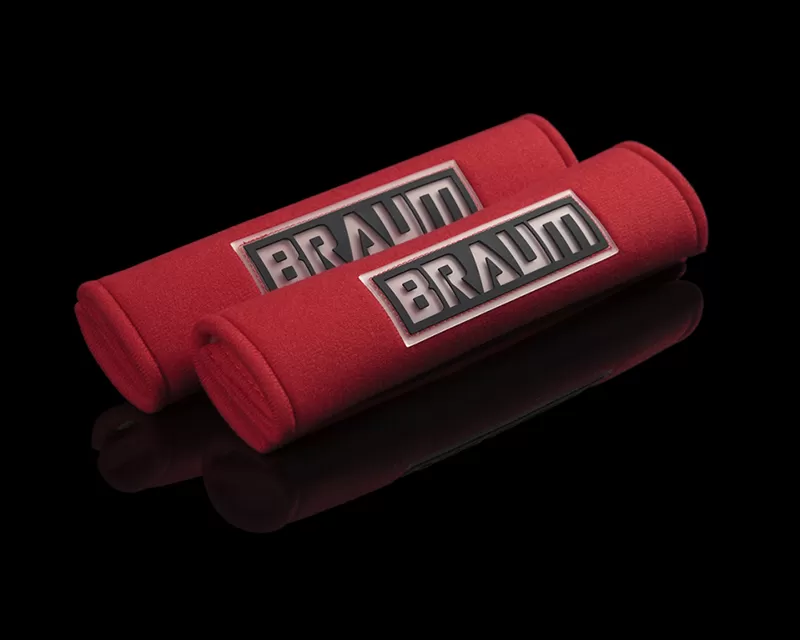 Braum Racing Red 2" Shoulder Pads - BRHP-2RED