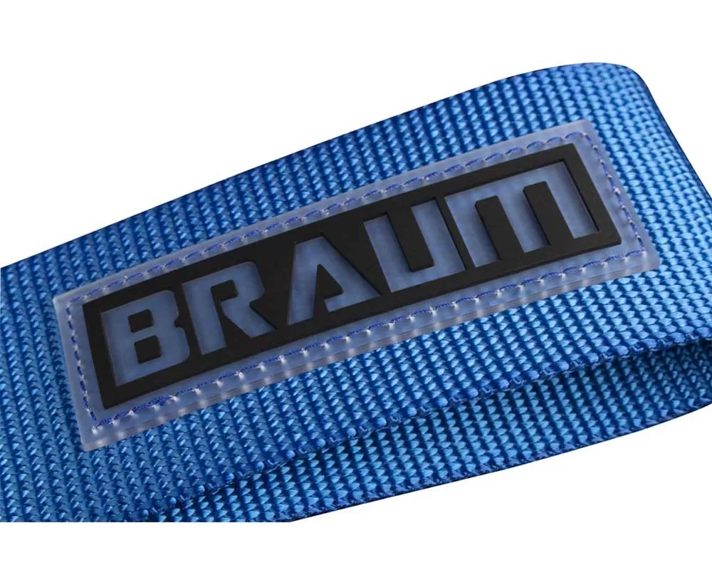 Braum Racing Blue Tow Strap Kit - BRTS-BLU