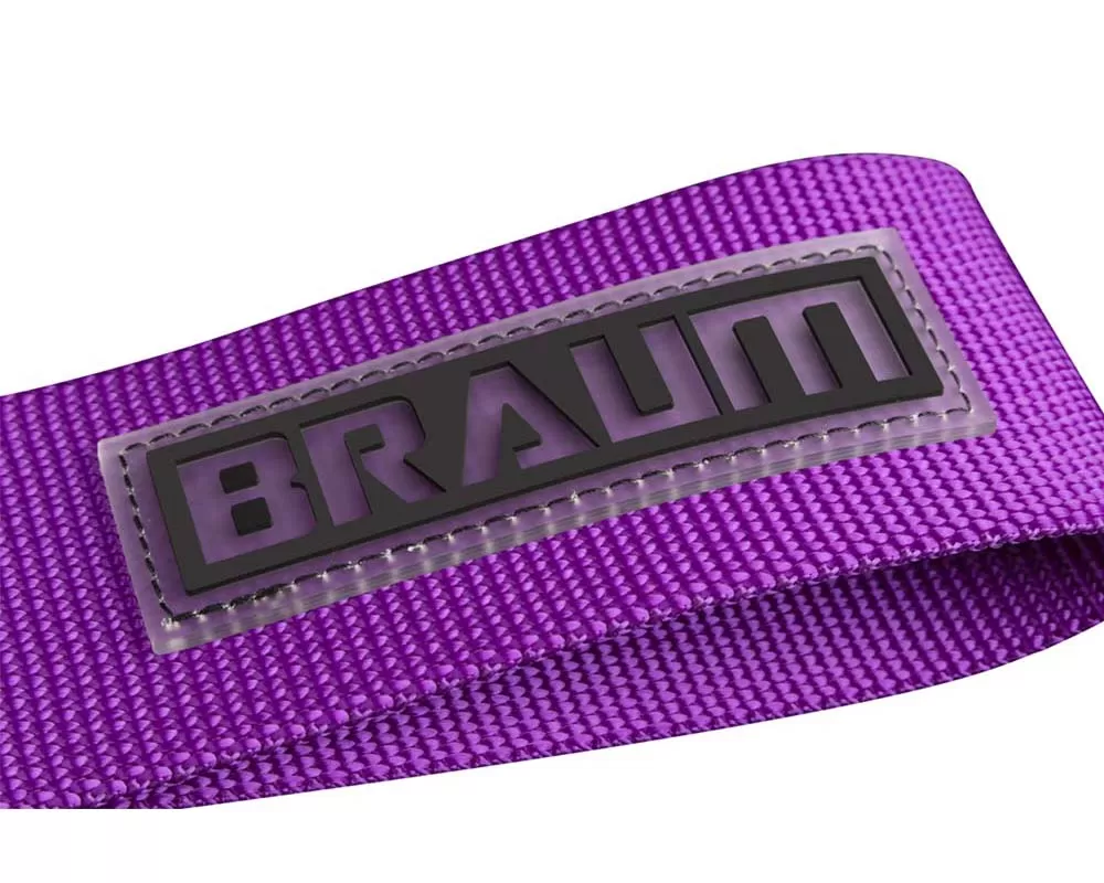 Braum Racing Purple Tow Strap Kit - BRTS-PUR