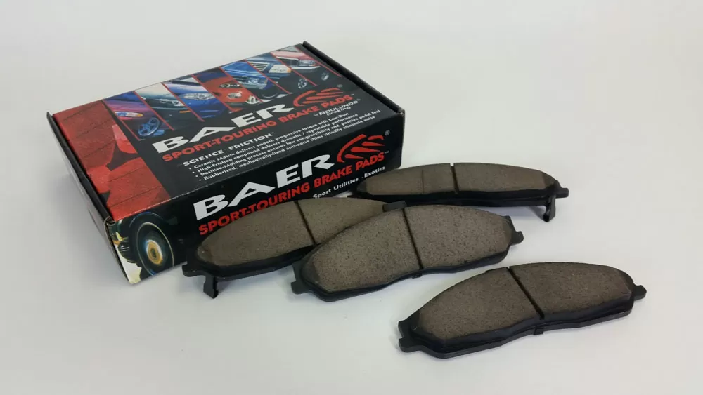 Baer Brakes Brake Pads Front/Rear Chevrolet Corvette | Camaro 1965-1982 - D0008