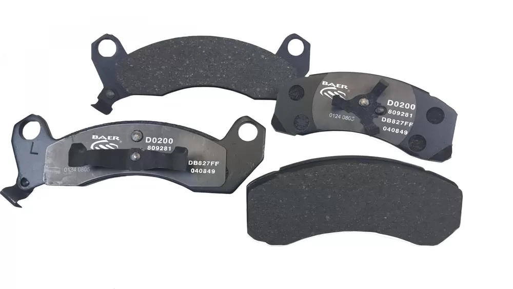 Baer Brakes Brake Pads Front Mustang | Continental | Lincoln Mark VII 1982-1992 - D0200