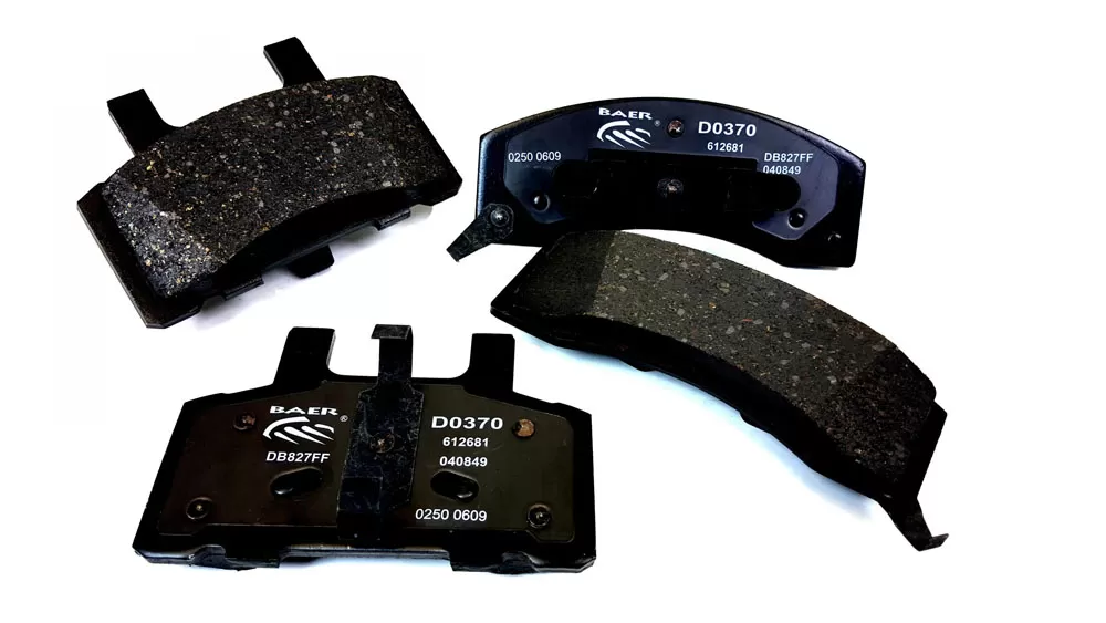 Baer Brakes Brake Pads Front Various Dodge and GM Applications - D0370