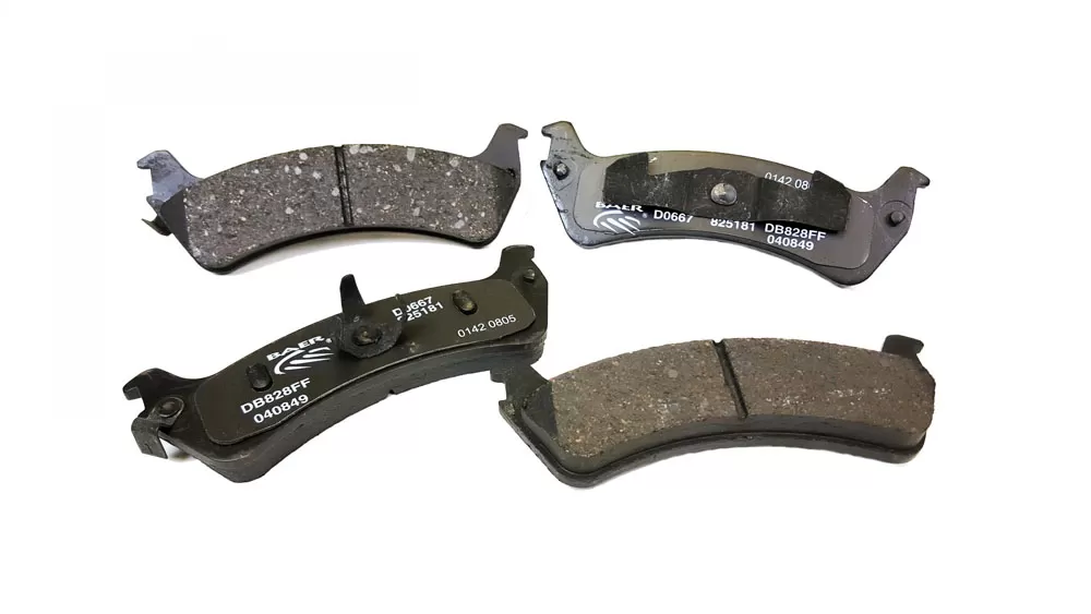 Baer Brakes Brake Pads Front Various Ford and Mercury Applications - D0667