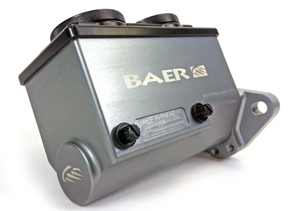 Baer Brakes Brake Master Cylinder Remaster Hard Anodized Left Port 1 Inch - 6801238LP